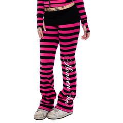 Eclipse Foldover Pants - Pink