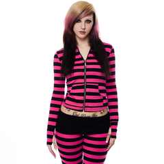 Eclipse Zip Up - Pink