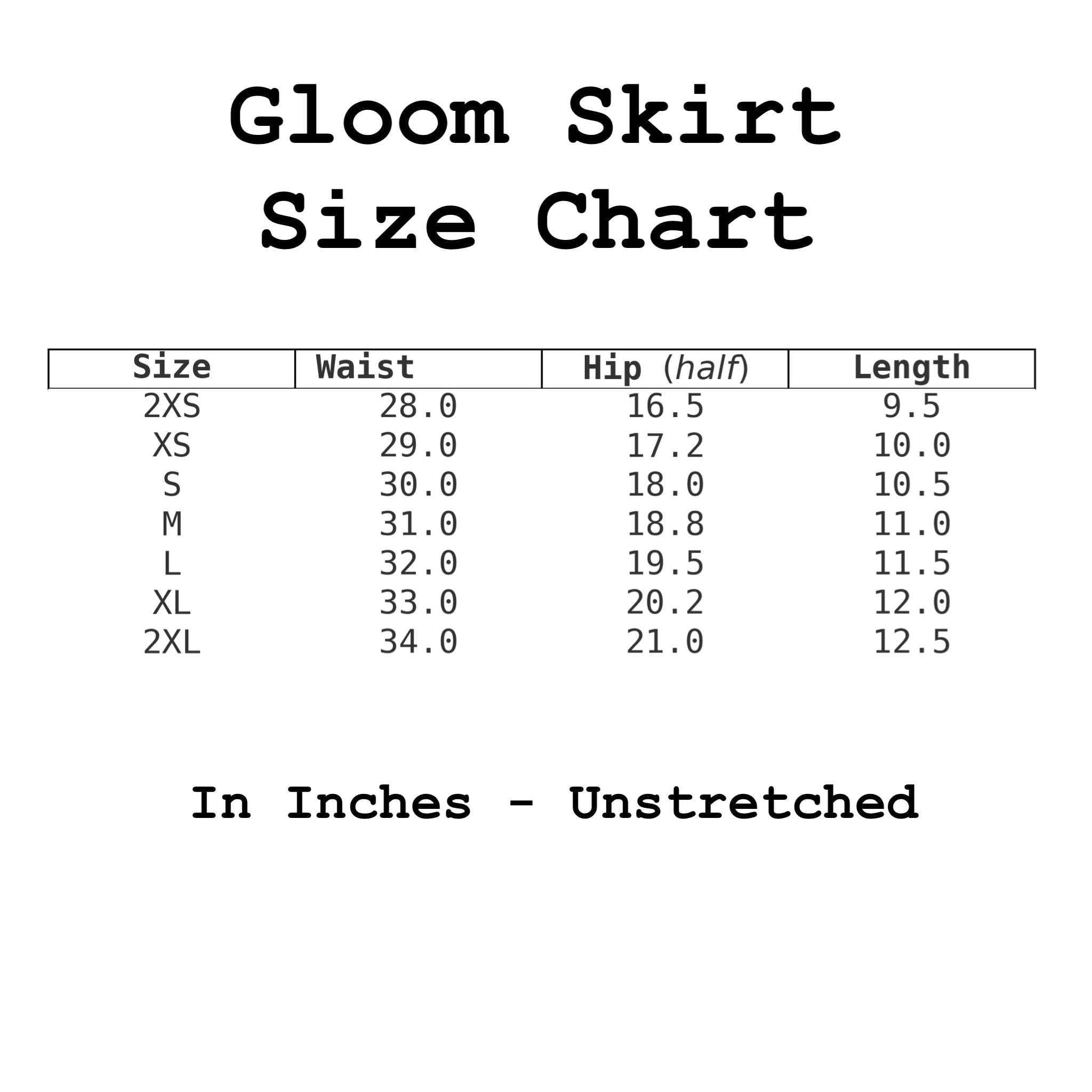 Gloom Skirt