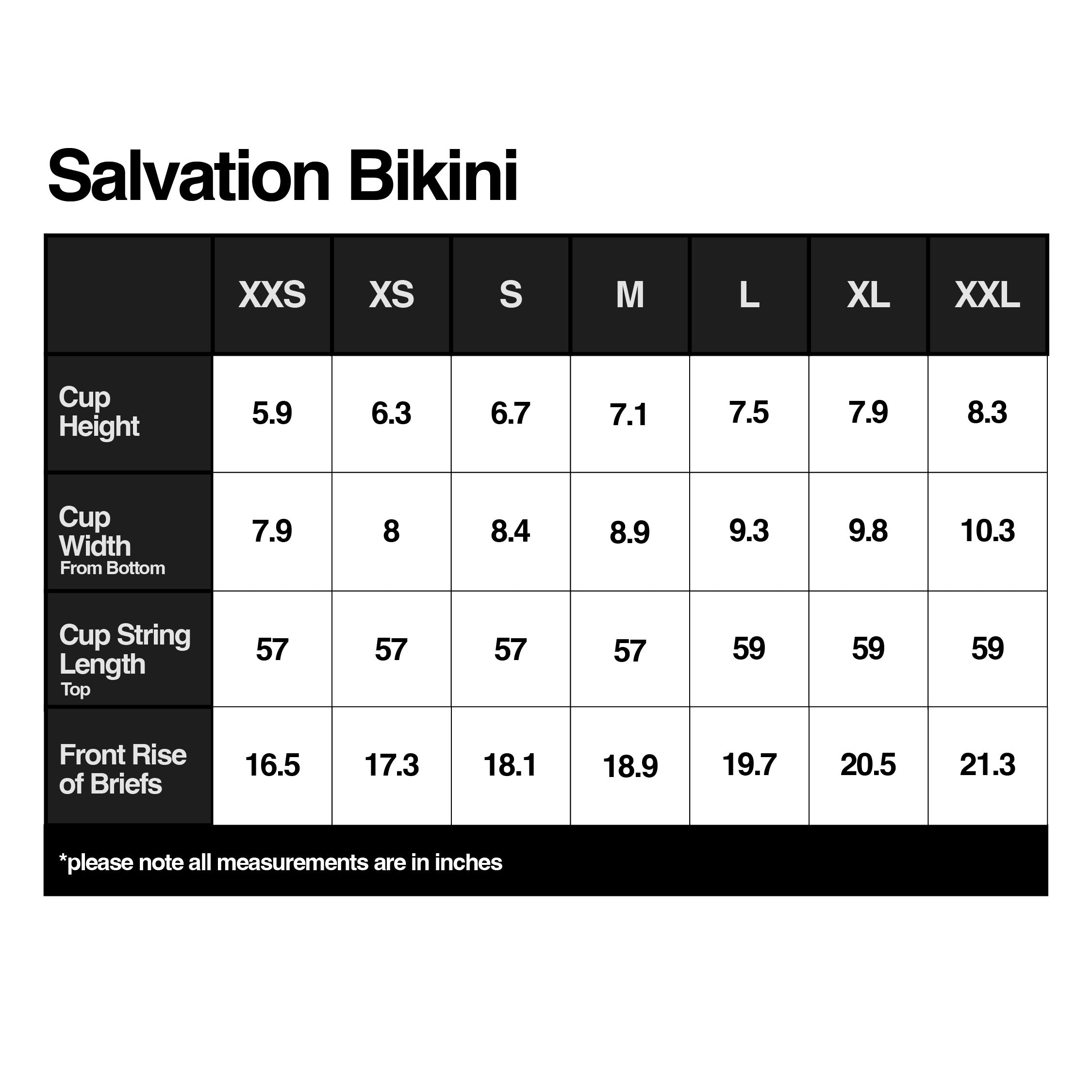 Salvation Bikini Top