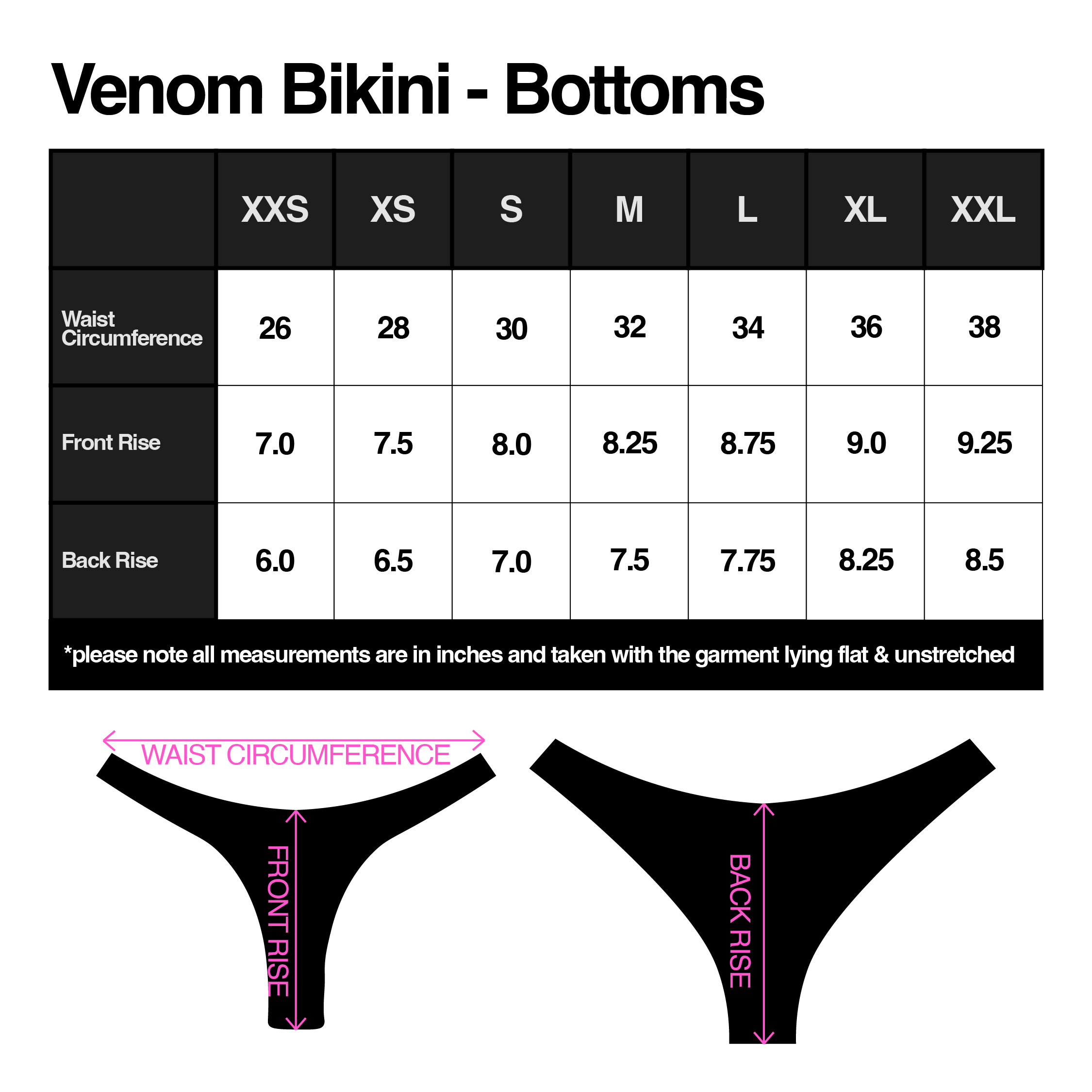 Venom Bikini - Bottoms - PREORDER