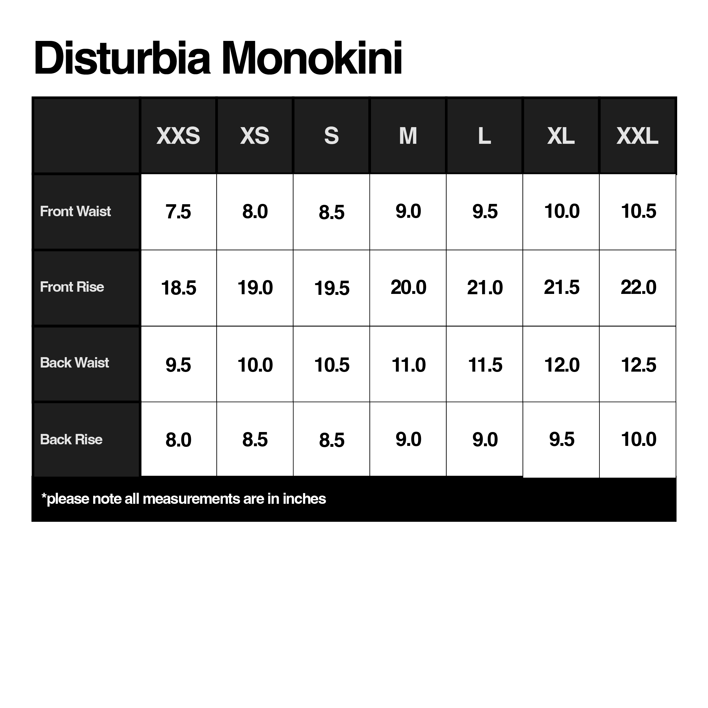 Disturbia Monokini