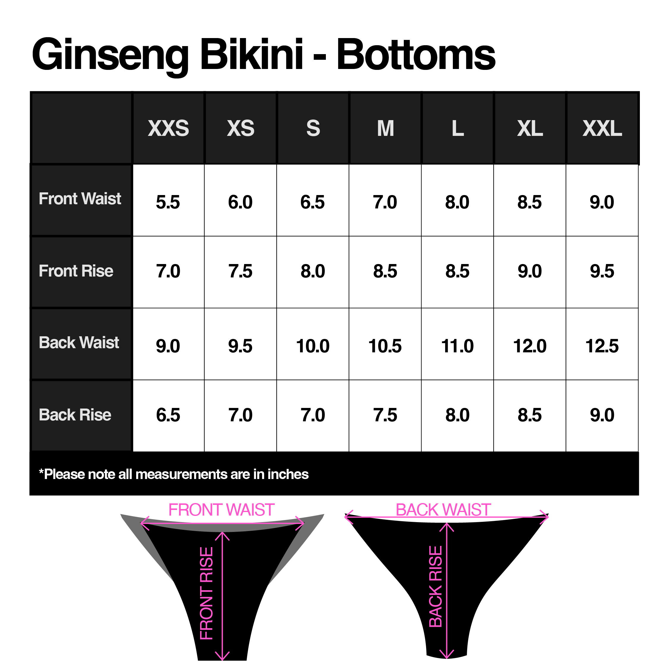 Ginseng Bikini - Bottoms