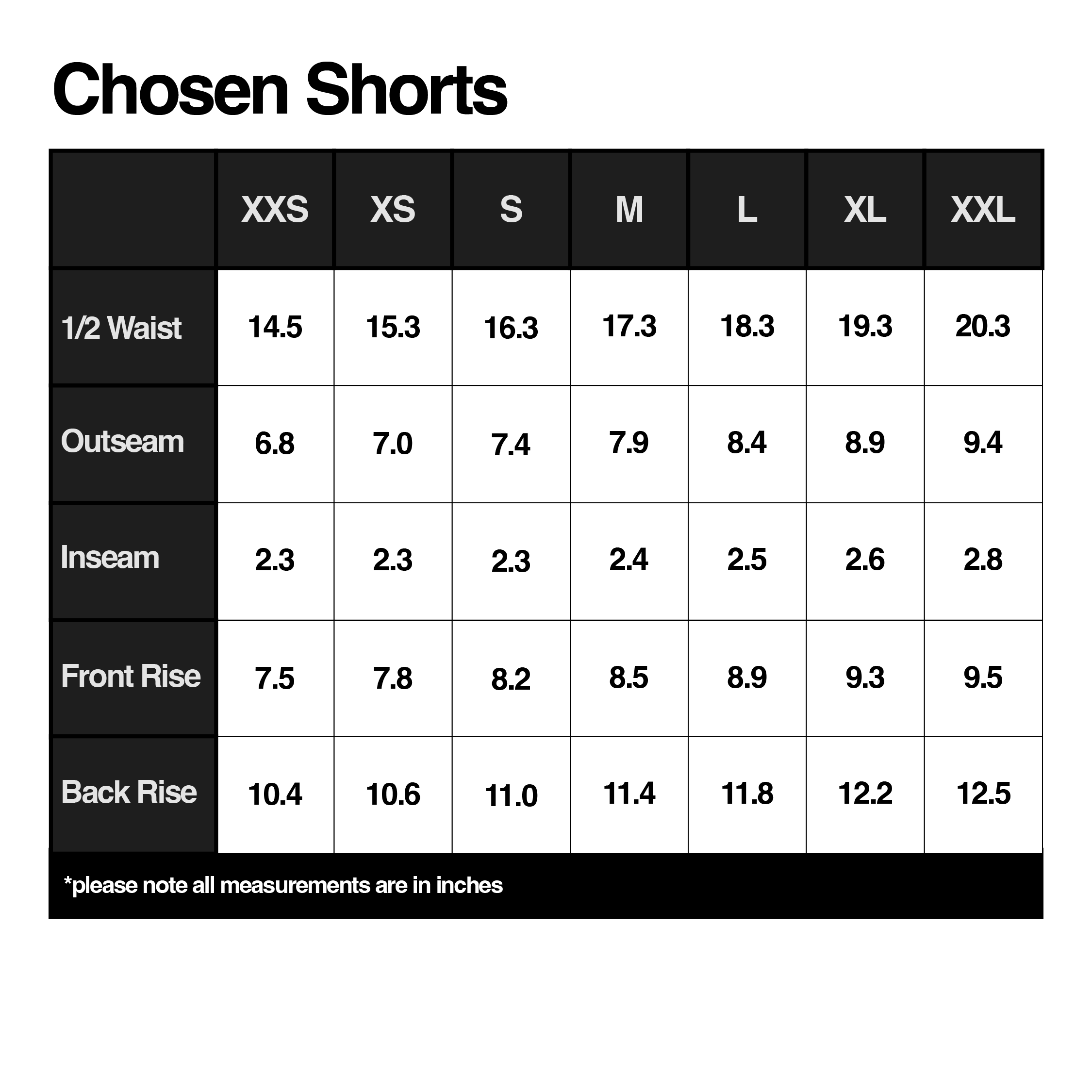 Chosen Shorts