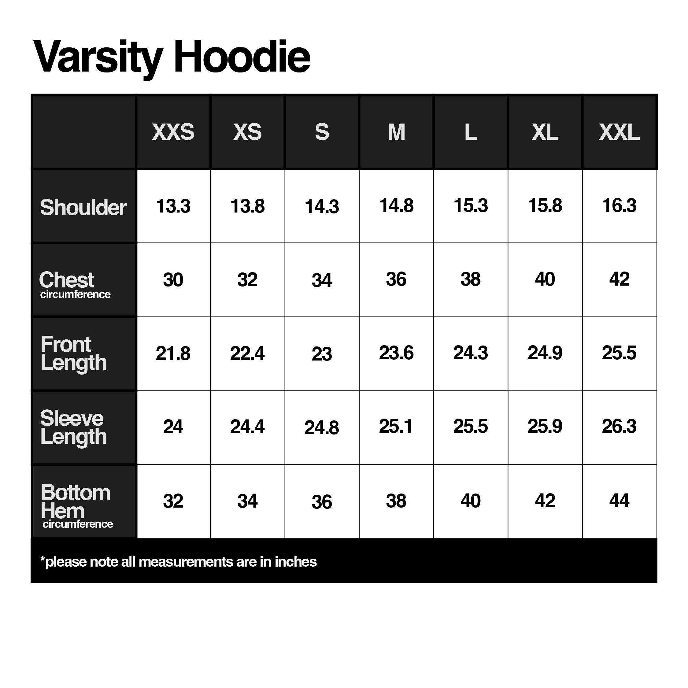 Varsity Hoodie
