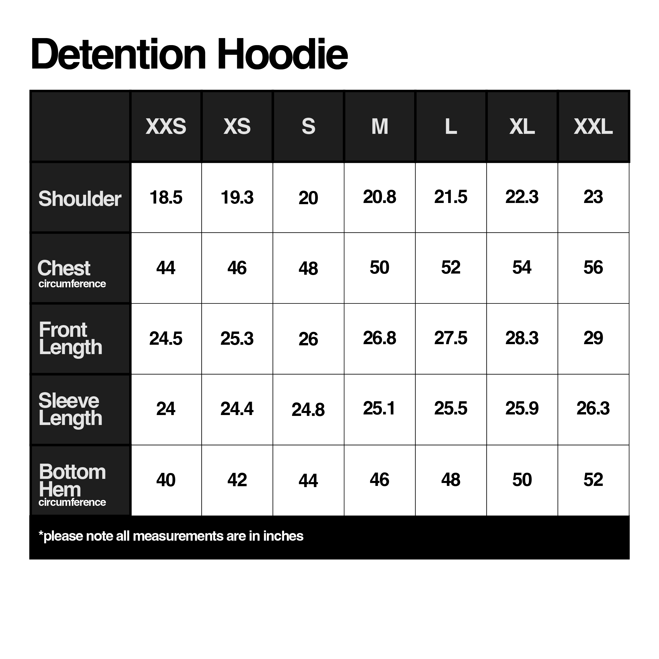 Detention Hoodie