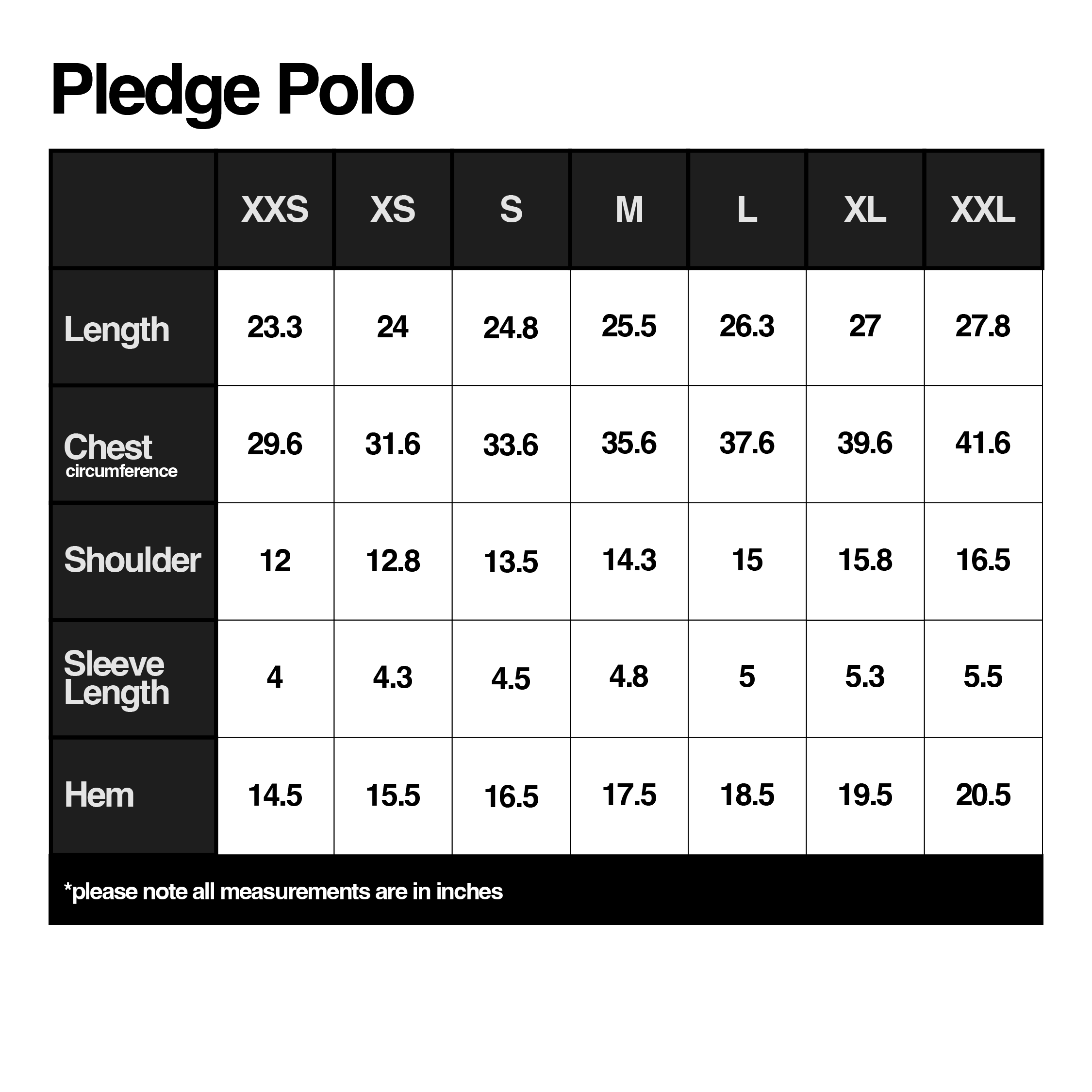 Pledge Polo