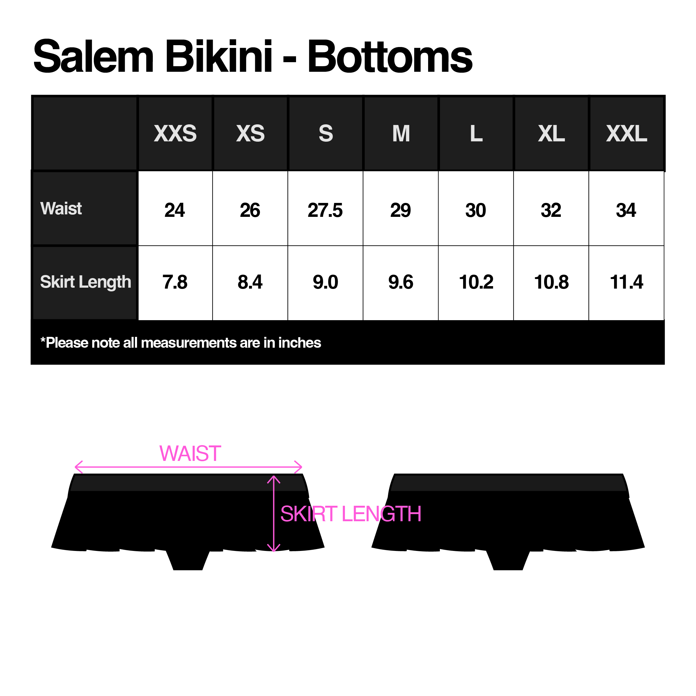 Salem Bikini - Bottoms - PREORDER