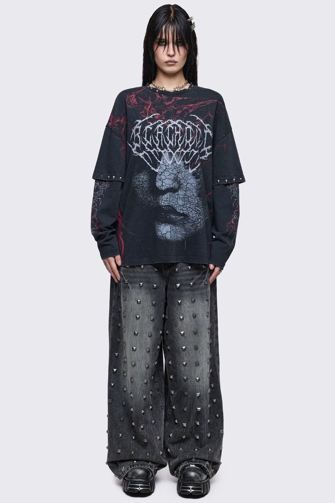 Blind Layered T-Shirt
