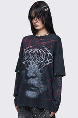 Blind Layered T-Shirt