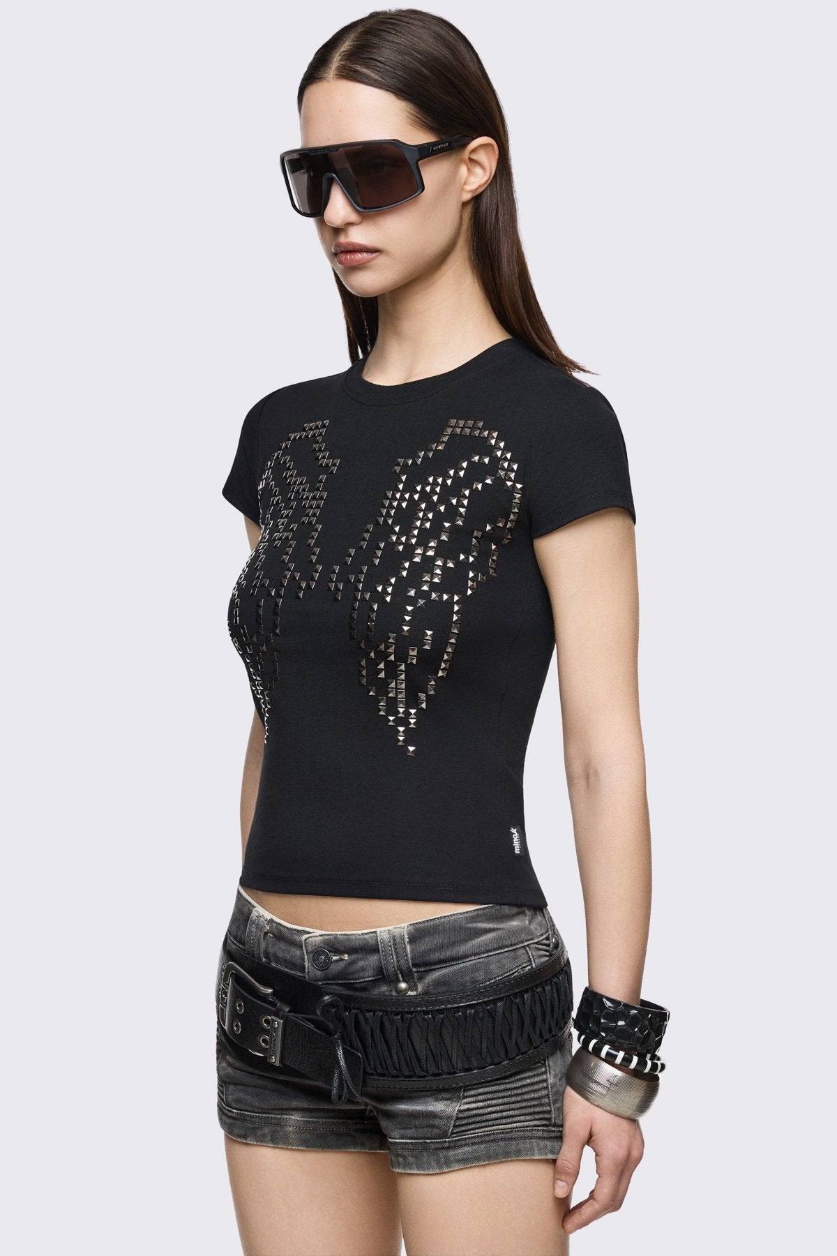 Glitter Flight Baby Tee