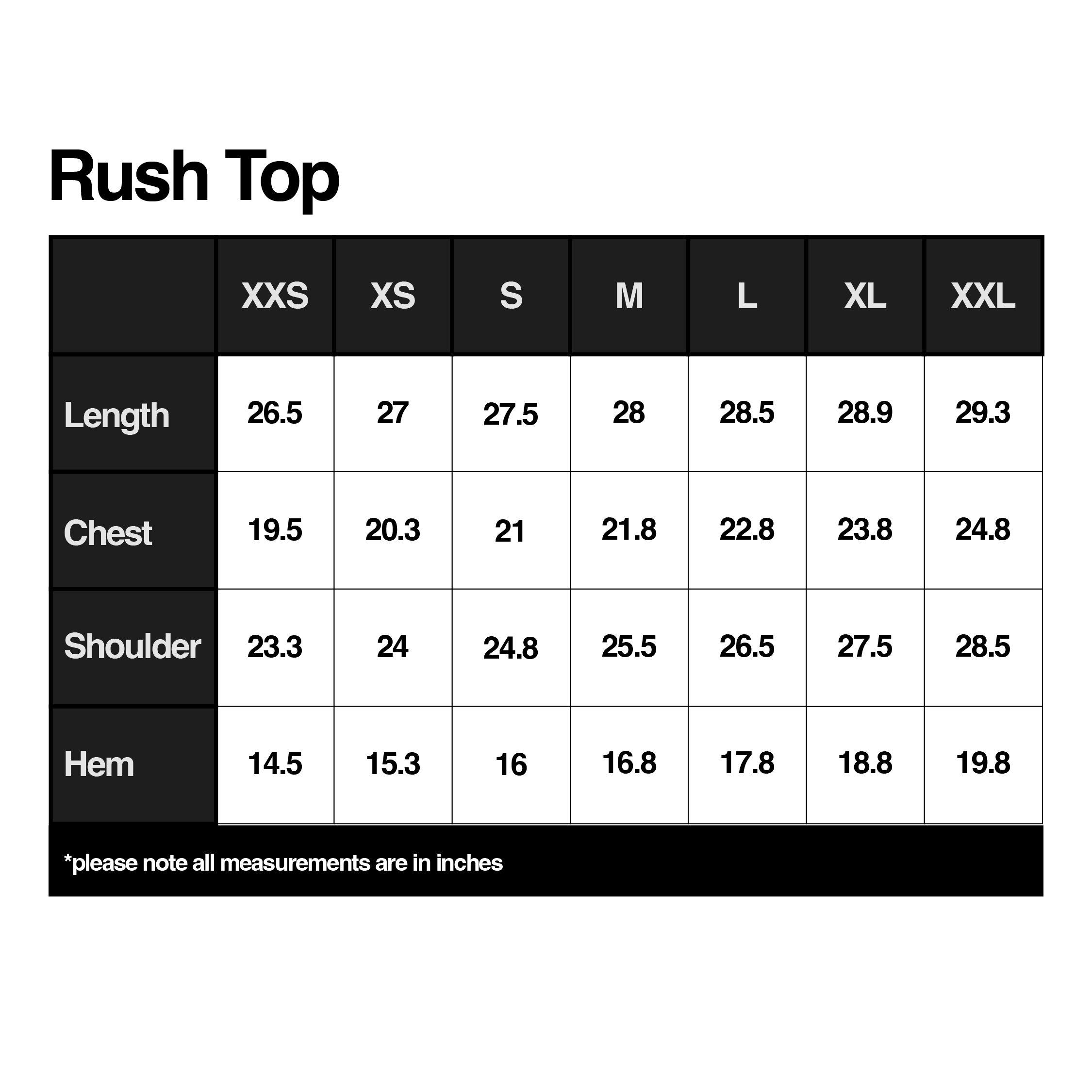 Rush Top
